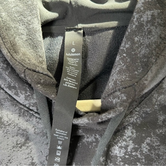 Lululemon Mens Pullover City Sweat Pullover Hoodie Astral Grey Size Large - Picture 3 of 10